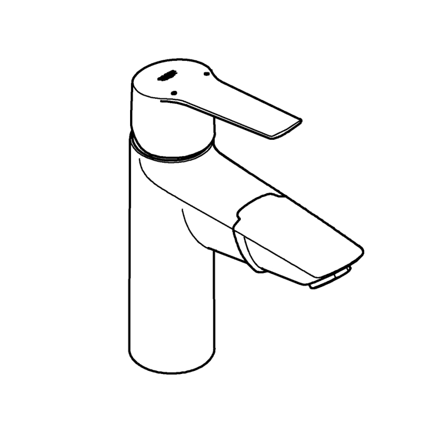 GROHE 24205003 - Bateria umywalkowa START DN 15, rozmiar M, chrom błyszczący