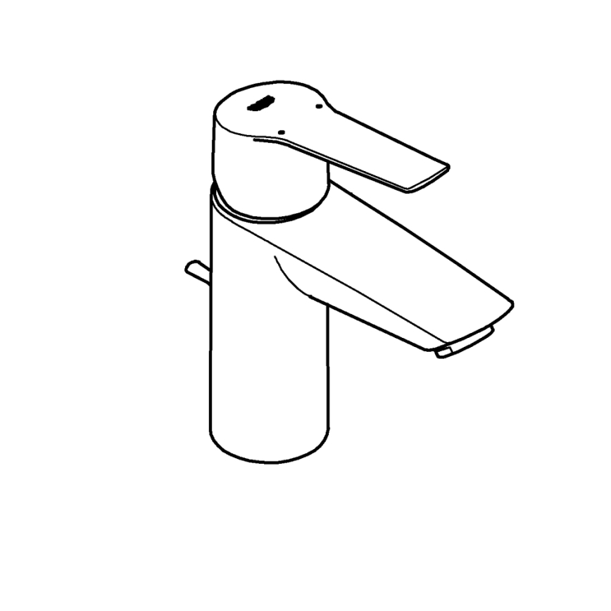 GROHE 24209002 - bateria umywalkowa START DN 15 chrom błyszczący