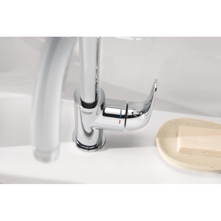 GROHE 24330001 - Bateria umywalkowa EUROSMART, rozmiar L, chrom błyszczący