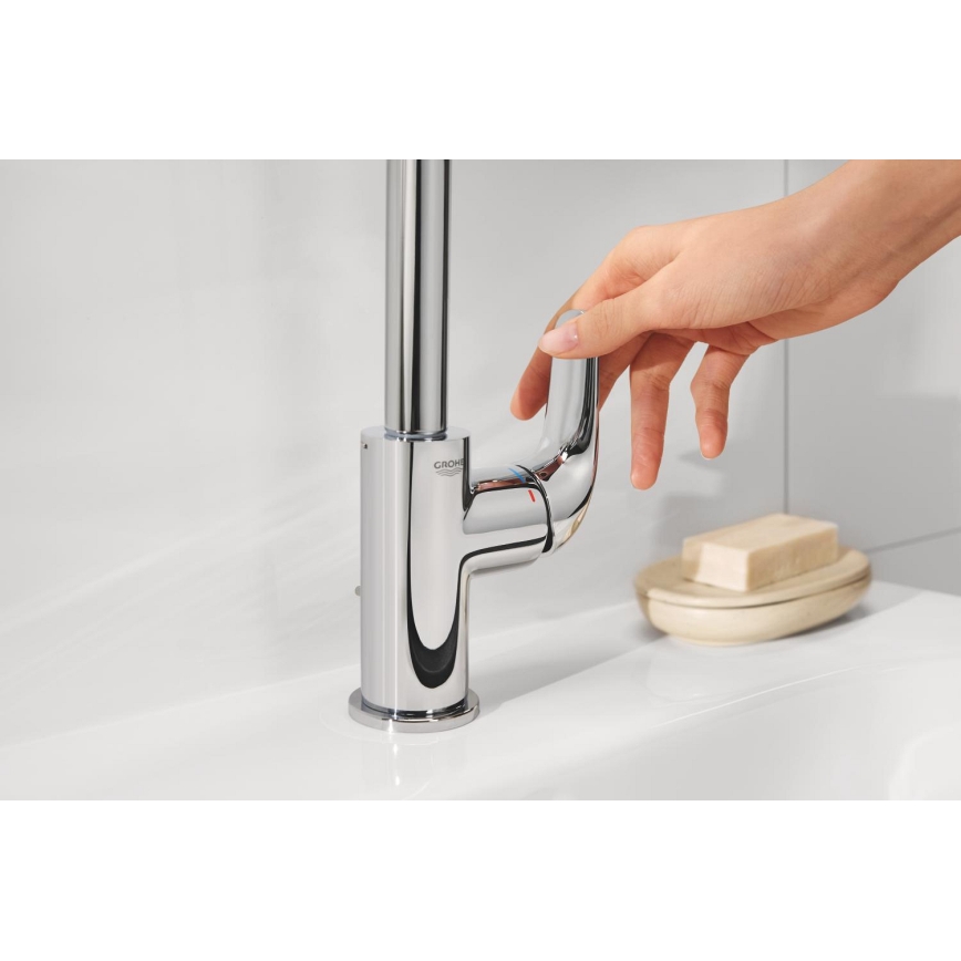 GROHE 24330001 - Bateria umywalkowa EUROSMART, rozmiar L, chrom błyszczący