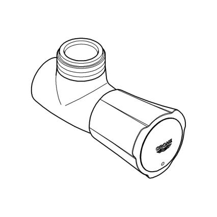 GROHE 26010001 - Zawór prysznicowy COSTA L, chrom błyszczący