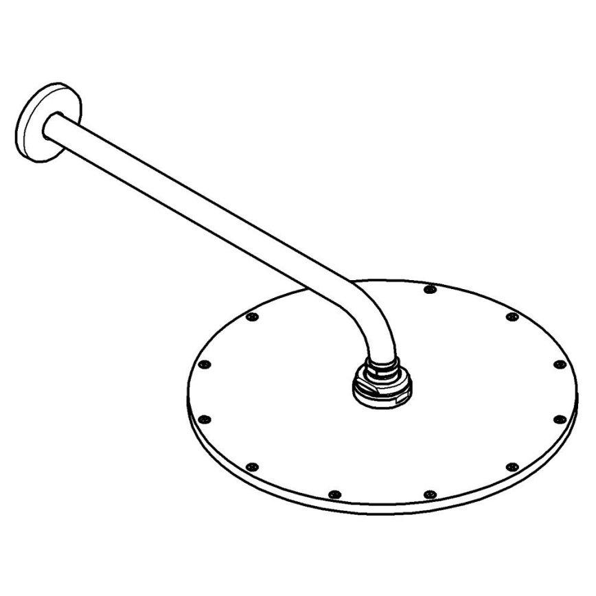 GROHE 26066GN0 - Deszczownica RAINSHOWER COSMOPOLITAN 310 380 mm złota