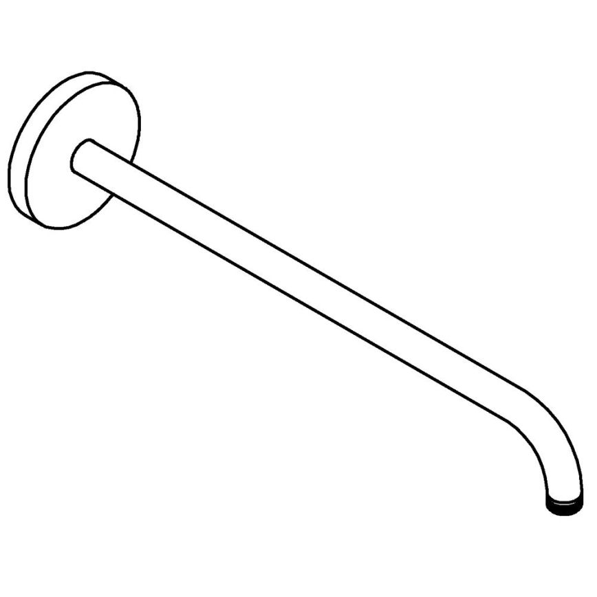 GROHE 26146000 - Ramię prysznicowe RAINSHOWER 422 mm, chrom błyszczący