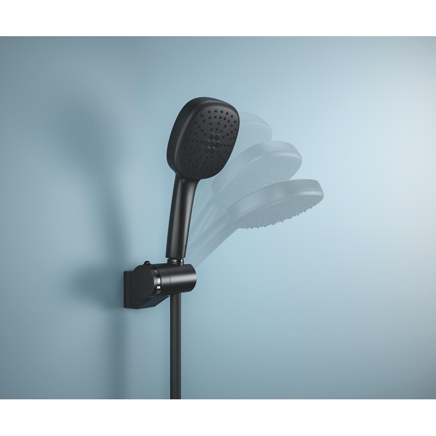 GROHE 261832431 - Uchwyt ścienny do słuchawki prysznicowej VITALIO UNIVERSAL czarny