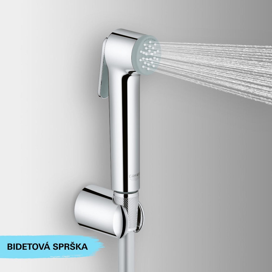 GROHE 26351000 - Ręczna słuchawka prysznicowa VITALIO TRIGGER SPRAY 30, chrom błyszczący