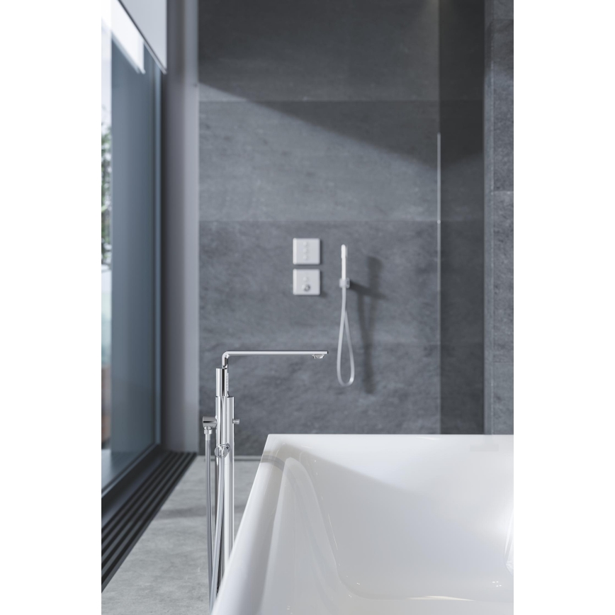 GROHE 26370000 - Kolanko ścienne EUPHORIA CUBE DN 15 błyszczący chrom