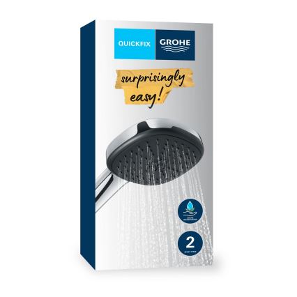 GROHE 26397001 - Słuchawka prysznicowa VITALIO COMFORT 110, 110 mm, błyszczący chrom