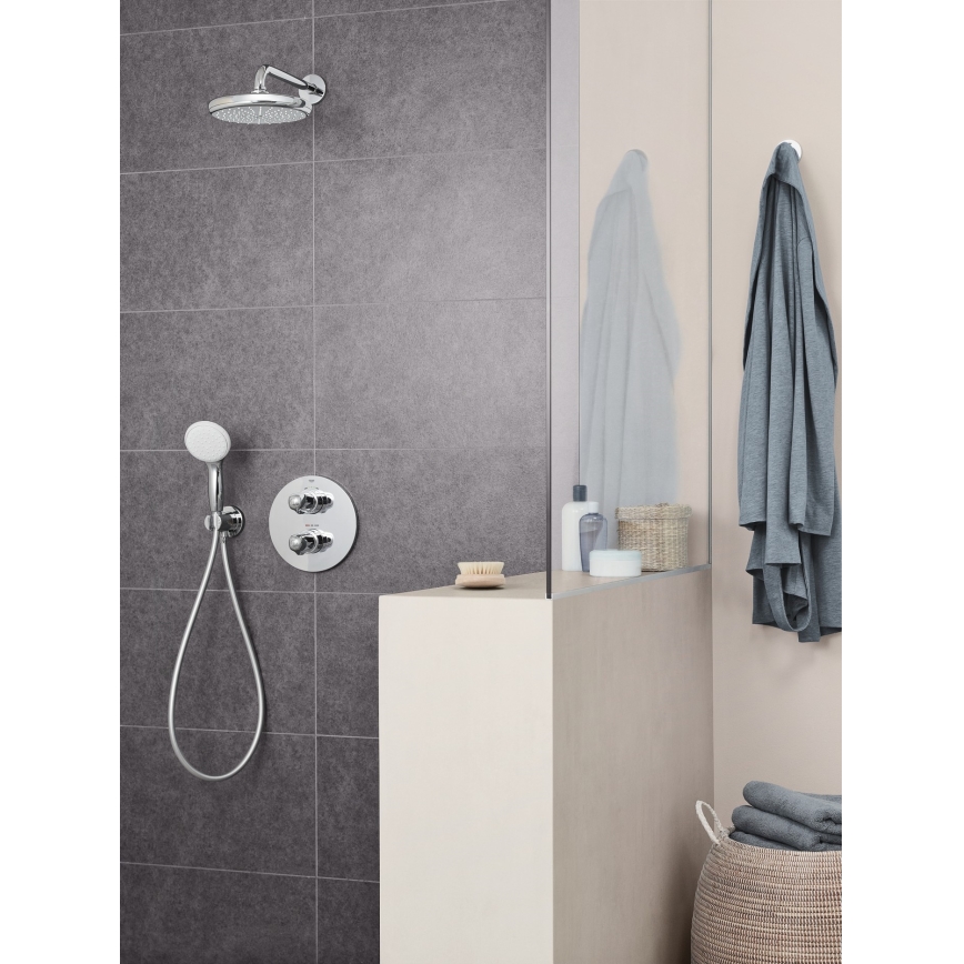 GROHE 26412000 - Głowica prysznicowa TEMPESTA 210 286 mm błyszczący chrom