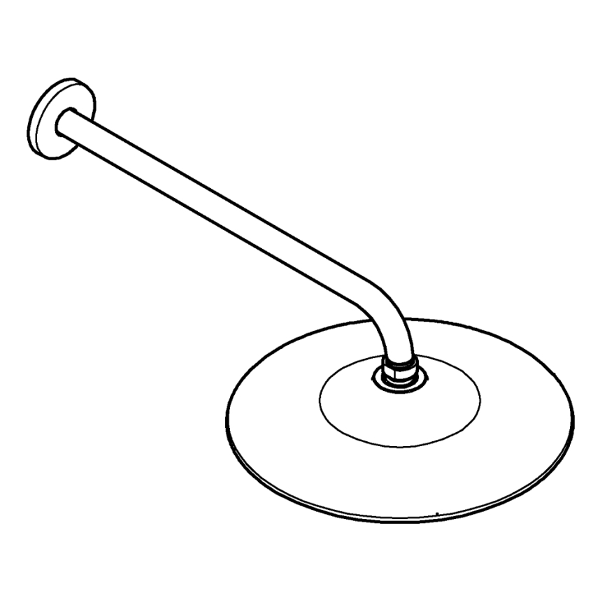 GROHE 26459000 - Głowica prysznicowa EUPHORIA 260 380 mm chrom błyszczący