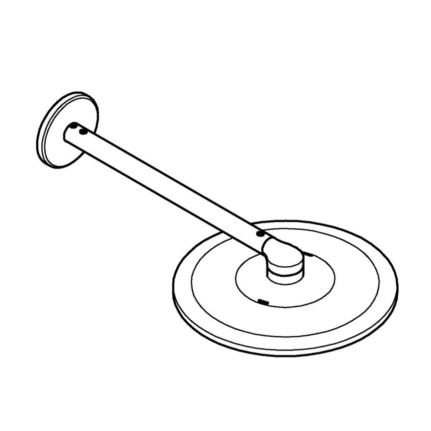 GROHE 26475000 - Deszczownica RAINSHOWER SMARTACTIVE 310 mm chrom błyszczący