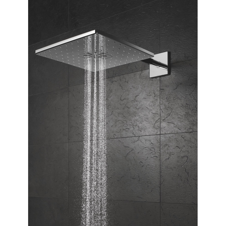 GROHE 26479000 - Głowica prysznicowa RAINSHOWER SMARTACTIVE 310 CUBE, błyszczący chrom