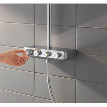 GROHE 26508000 - System prysznicowy EUPHORIA SMARTCONTROL 310 CUBE błyszczący chrom