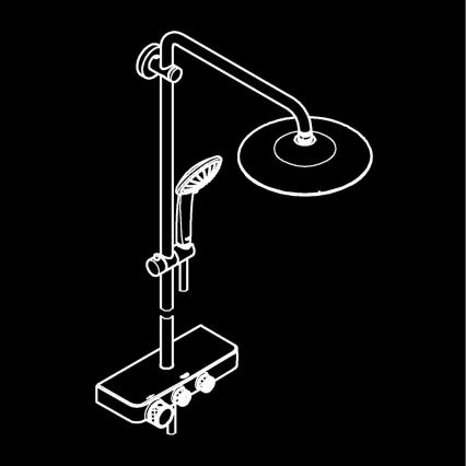 GROHE 26509000 - System prysznicowy EUPHORIA SMARTCONTROL 260 mm, chrom błyszczący