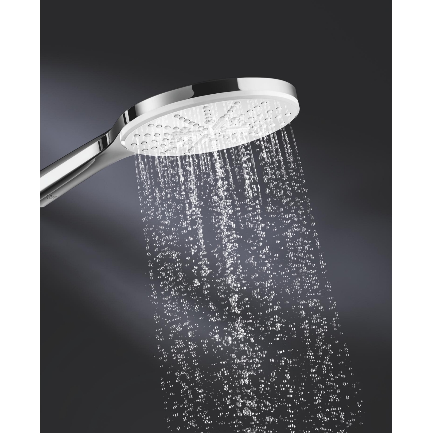 GROHE 26554LS0 - Słuchawka prysznicowa RAINSHOWER SMARTACTIVE 150 mm biała