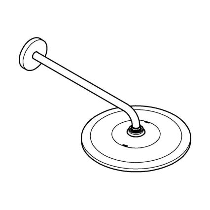 GROHE 26557000 - Zestaw głowicy natryskowej RAINSHOWER 310, 422 mm, chrom błyszczący