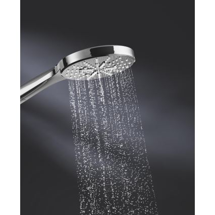 GROHE 26574000 - Ręczna słuchawka prysznicowa RAINSHOWER SMARTACTIVE 130 mm chrom błyszczący
