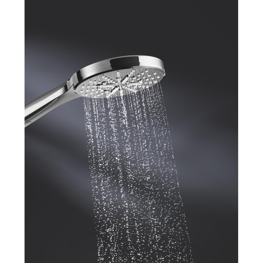 GROHE 26574000 - Ręczna słuchawka prysznicowa RAINSHOWER SMARTACTIVE 130 mm chrom błyszczący