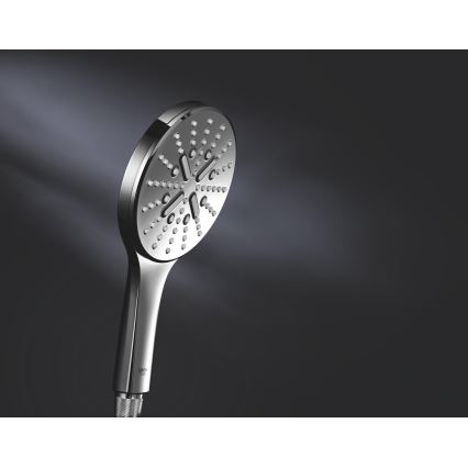 GROHE 26574000 - Ręczna słuchawka prysznicowa RAINSHOWER SMARTACTIVE 130 mm chrom błyszczący