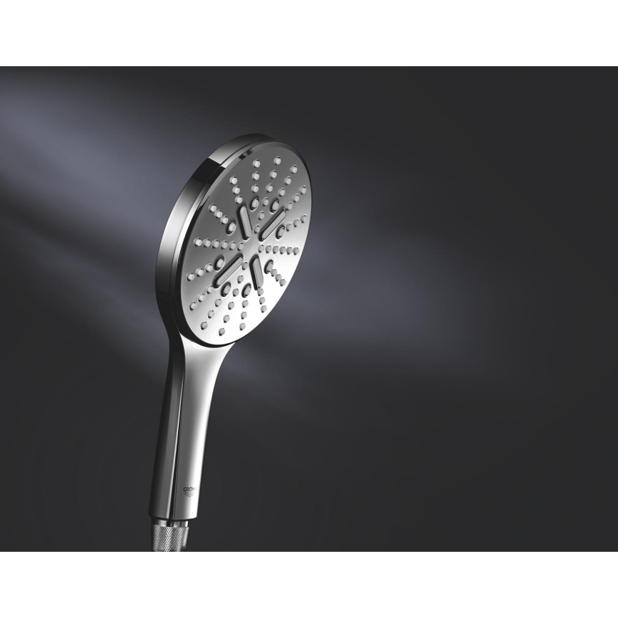 GROHE 26574000 - Ręczna słuchawka prysznicowa RAINSHOWER SMARTACTIVE 130 mm chrom błyszczący