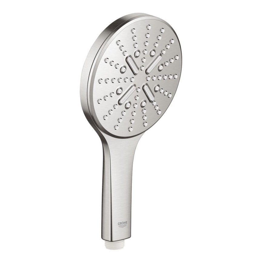 GROHE 26574DC0 - Ręczna słuchawka prysznicowa RAINSHOWER SMARTACTIVE 130 mm, stal nierdzewna