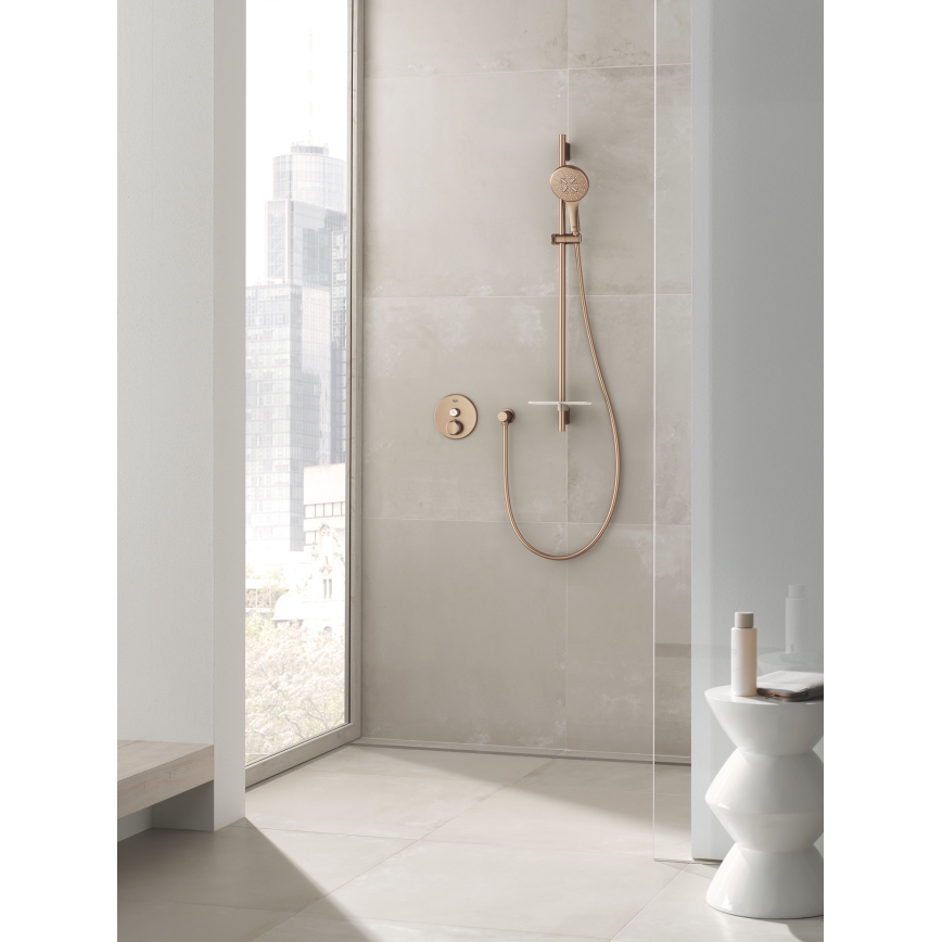 GROHE 26574DL0 - Ręczna słuchawka prysznicowa RAINSHOWER SMARTACTIVE 130 mm, miedziana