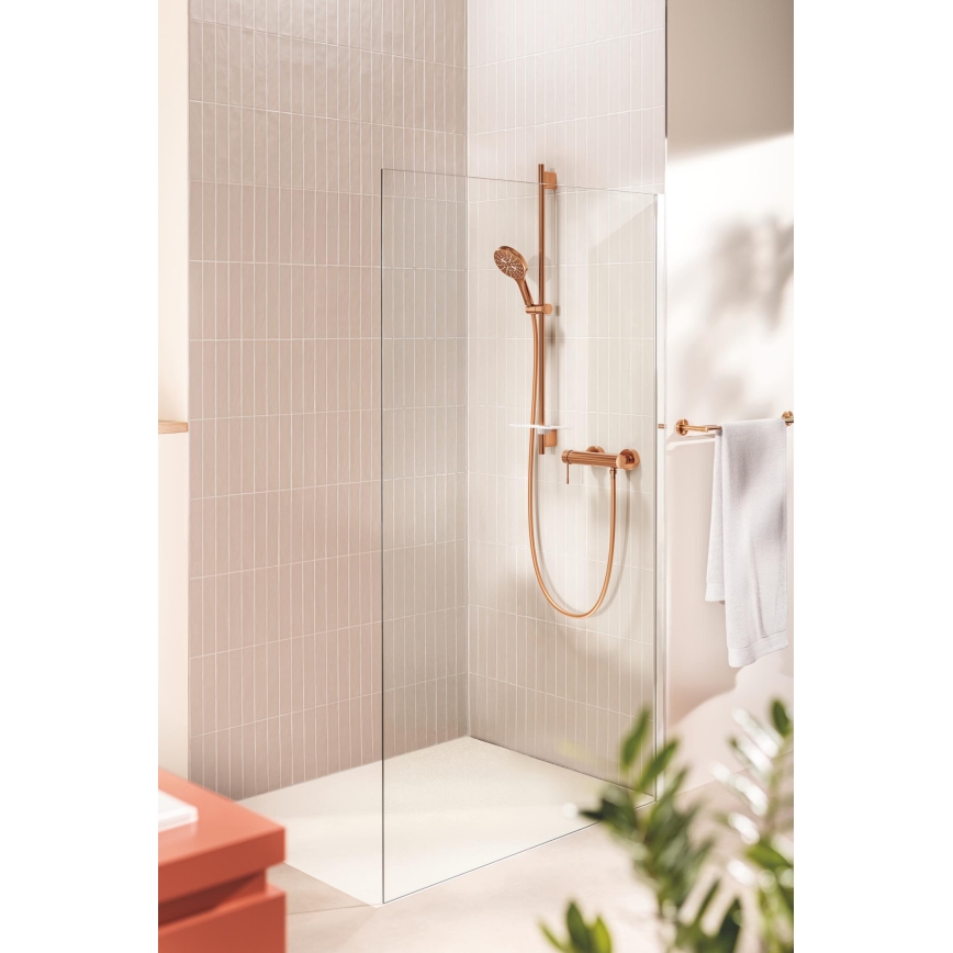 GROHE 26574DL0 - Słuchawka prysznicowa RAINSHOWER SMARTACTIVE 130 mm miedziana