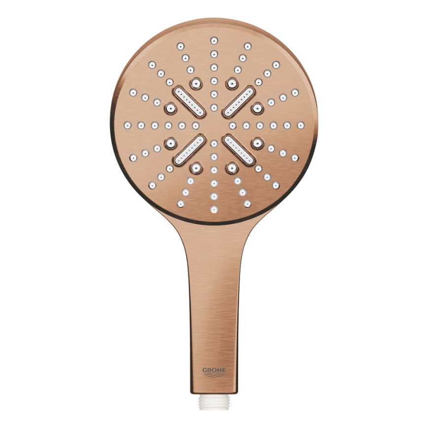 GROHE 26574DL0 - Słuchawka prysznicowa RAINSHOWER SMARTACTIVE 130 mm szczotkowana miedź