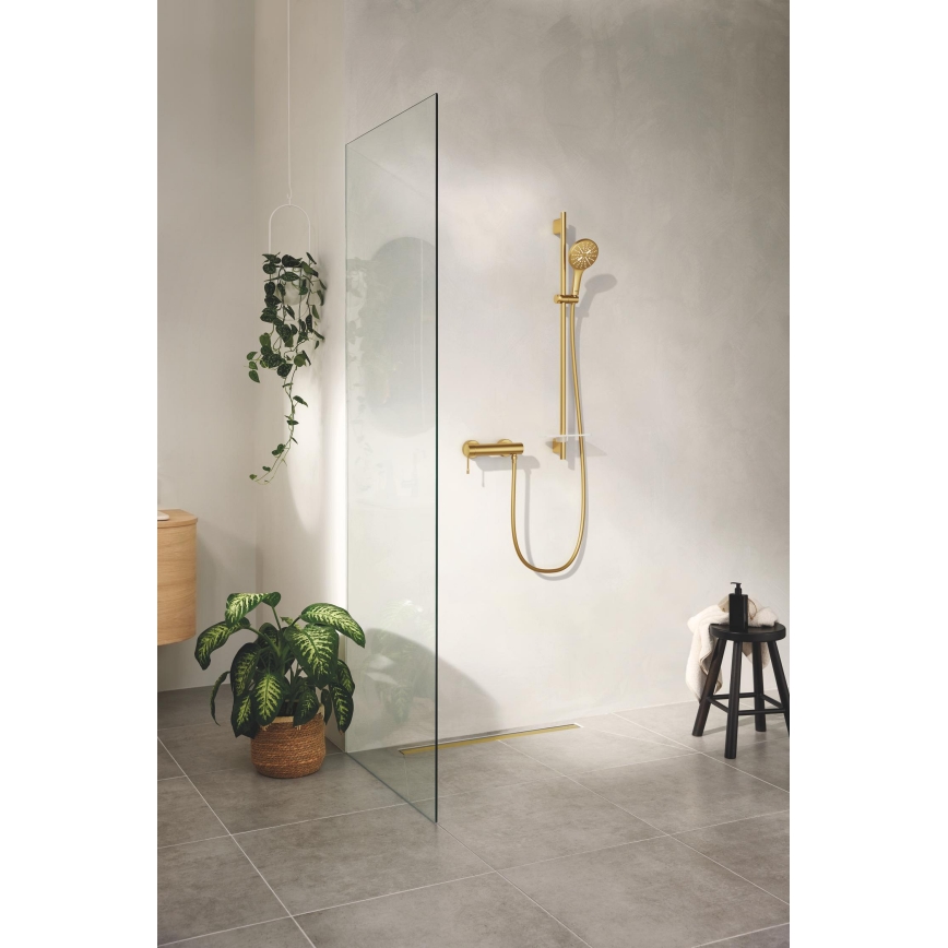 GROHE 26574GN0 - Słuchawka prysznicowa RAINSHOWER SMARTACTIVE 130 szczotkowane złoto