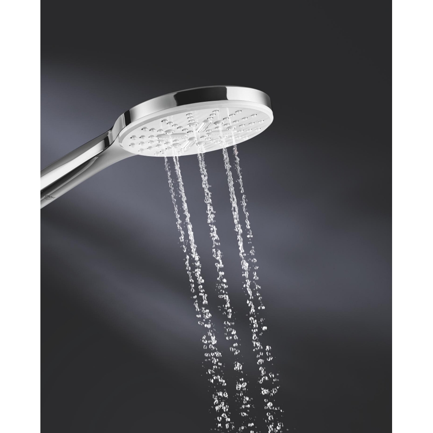 GROHE 26574LS0 - Słuchawka prysznicowa RAINSHOWER SMARTACTIVE 130 mm, biała