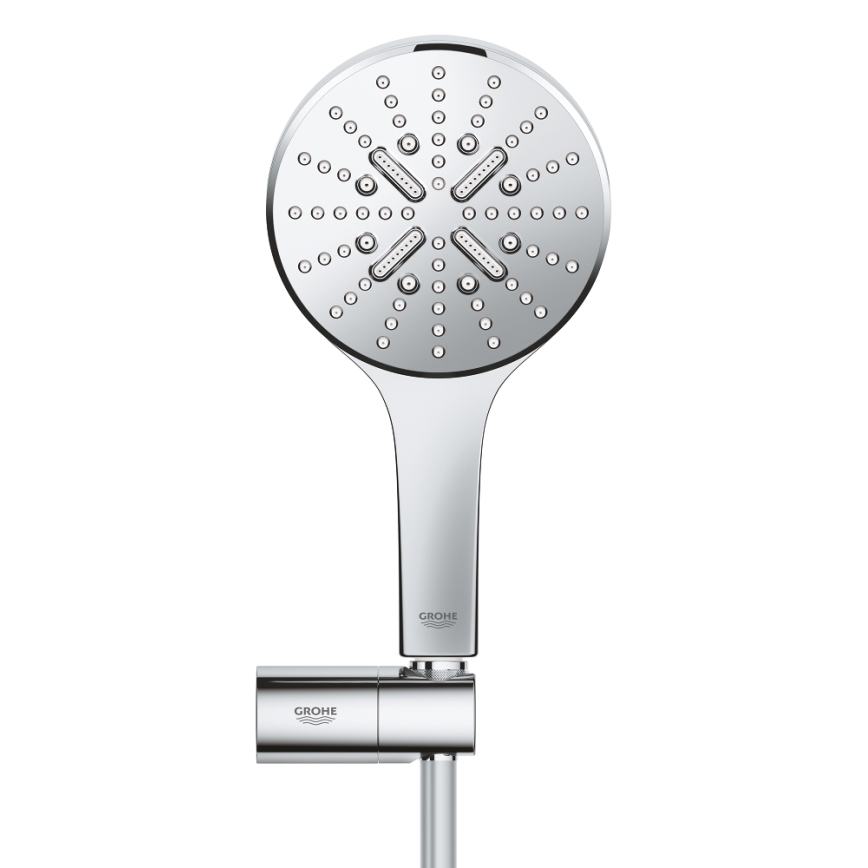 GROHE 26580000 - Zestaw słuchawki prysznicowej RAINSHOWER SMARTACTIVE 130 1500 mm chrom
