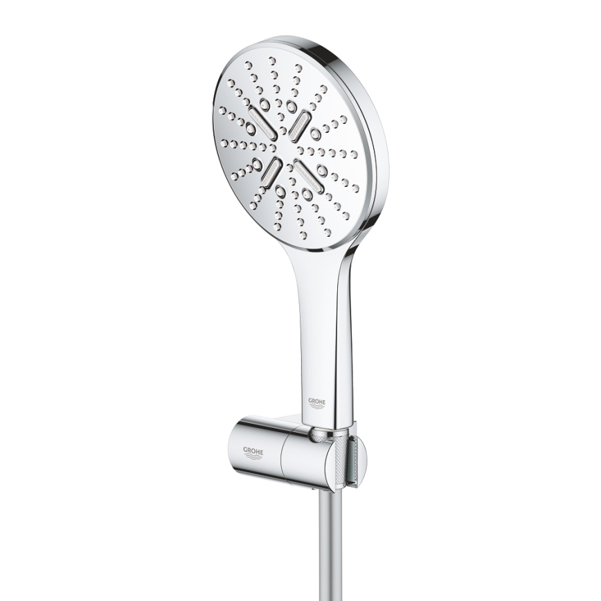 GROHE 26580000 - Zestaw słuchawki prysznicowej RAINSHOWER SMARTACTIVE 130 1500 mm chrom
