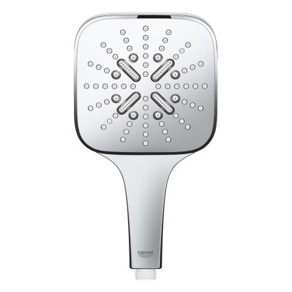 GROHE 26582000 - Ręczna słuchawka prysznicowa RAINSHOWER SMARTACTIVE 130 CUBE chrom błyszczący