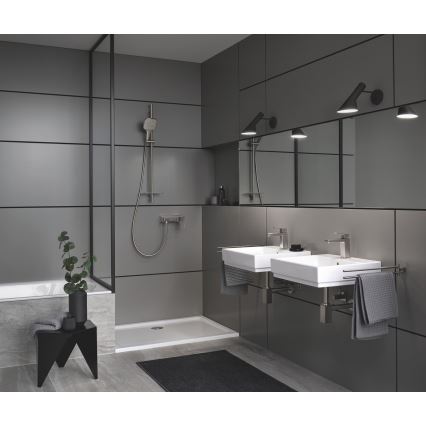 GROHE 26582DC0 - Ręczna słuchawka prysznicowa RAINSHOWER SMARTACTIVE 130 CUBE, stal nierdzewna