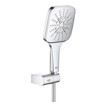 GROHE 26588000 - Zestaw słuchawki prysznicowej RAINSHOWER SMARTACTIVE 130 CUBE chrom błyszczący