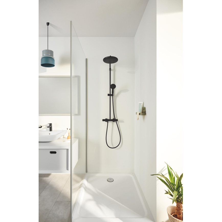 GROHE 266772431 - System prysznicowy VITALIO START SYSTEM 250 390 mm czarny