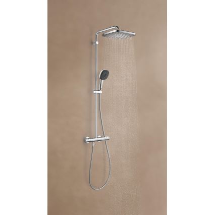 GROHE 26696001 - System prysznicowy VITALIO COMFORT 250 250 × 250 mm chrom błyszczący