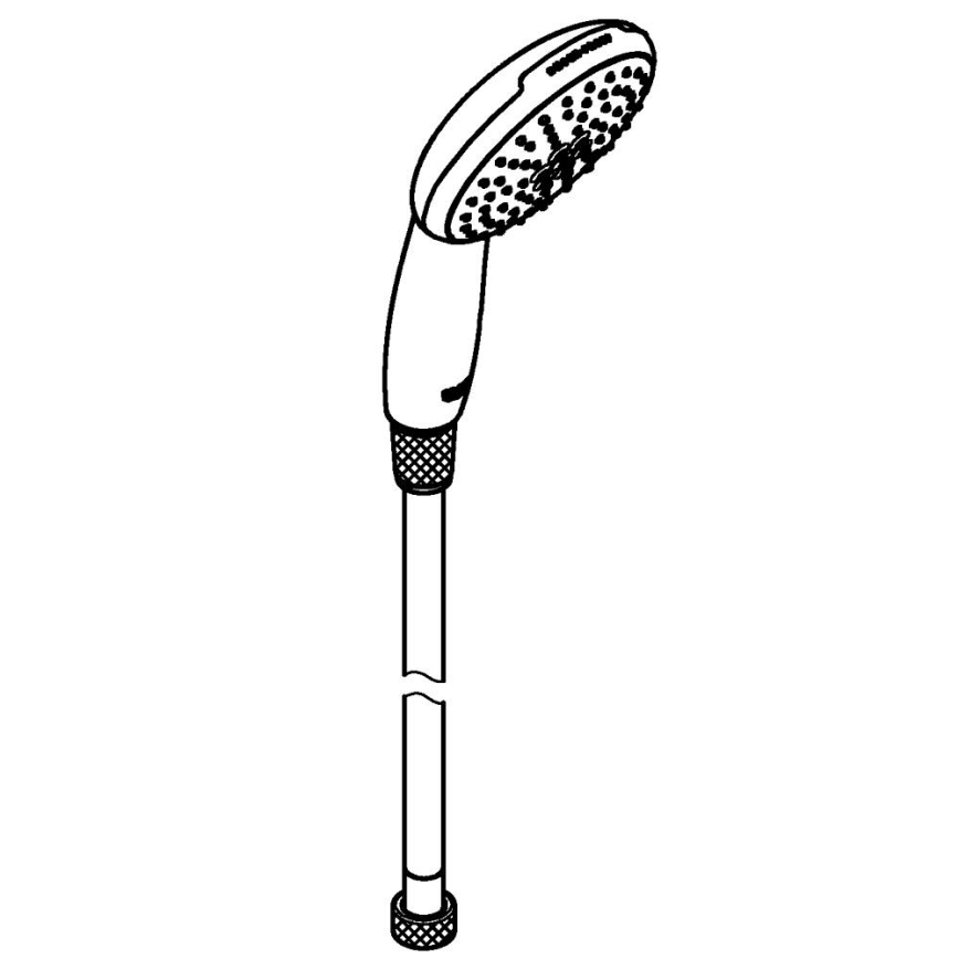 GROHE 2696010E - Słuchawka prysznicowa VITALIO START 110 110 mm chrom błyszczący