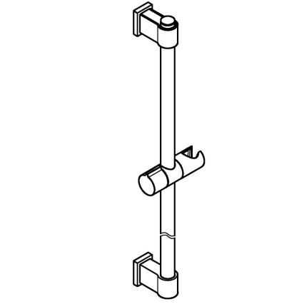 GROHE 26961001 - Drążek prysznicowy VITALIO UNIVERSAL 900 mm chrom błyszczący