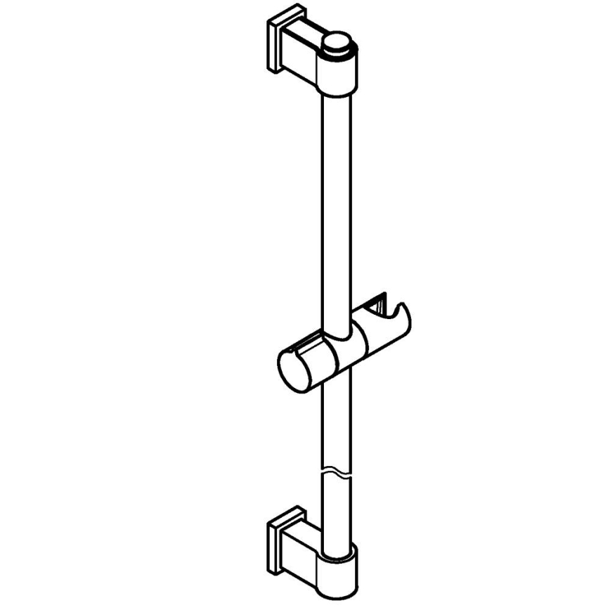 GROHE 269612431 - Drążek prysznicowy VITALIO UNIVERSAL 900 mm czarny