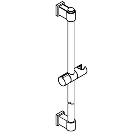 GROHE 26970001 - Drążek prysznicowy VITALIO UNIVERSAL 1150 mm błyszczący chrom