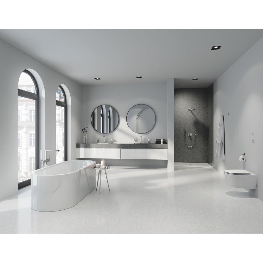 GROHE 27057DC0 - Kolanko ścienne RAINSHOWER DN 15 ze stali nierdzewnej