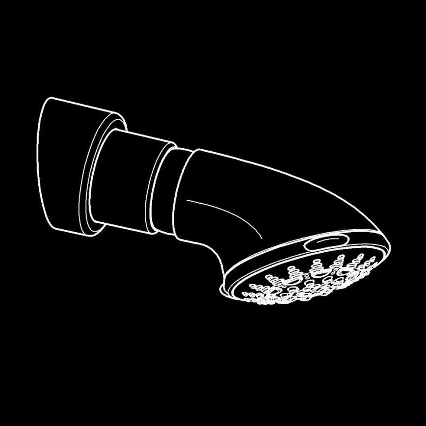 GROHE 27062000 - Głowica prysznicowa RELEXA 100 Five 95 mm chrom błyszczący