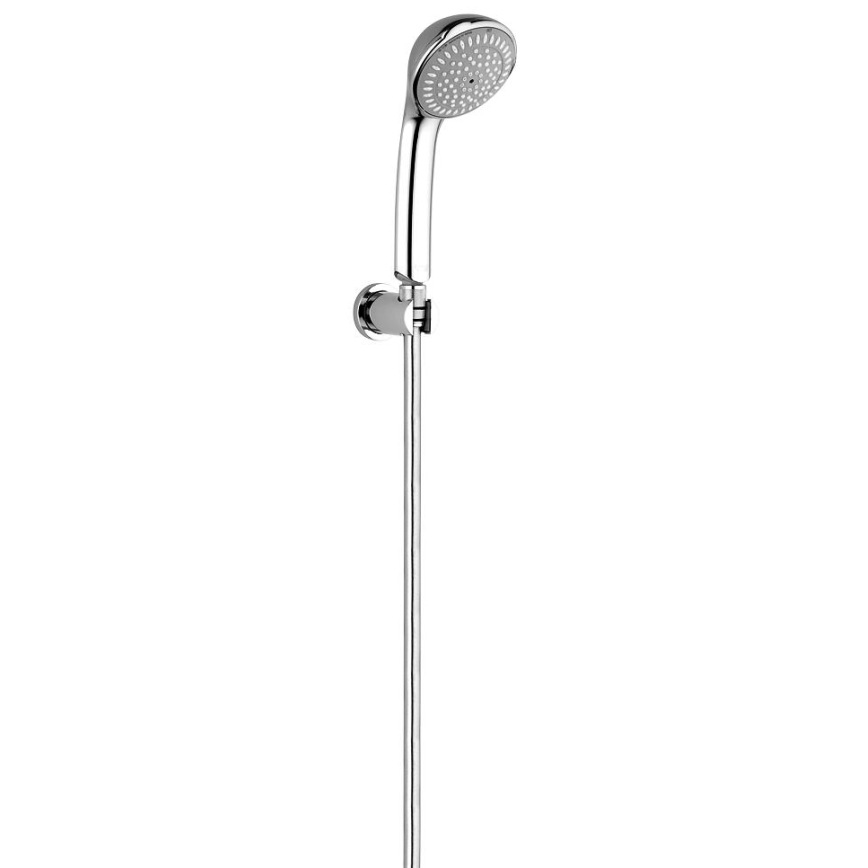 GROHE 27074000 - Ścienny uchwyt prysznicowy RAINSHOWER z okrągłą rozetą, chrom błyszczący
