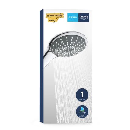 GROHE 27316000 - Ręczna słuchawka prysznicowa VITALIO JOY 110 mm, chrom błyszczący