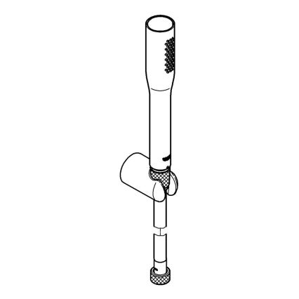 GROHE 27459000 - Zestaw prysznicowy VITALIO GET STICK 1500 mm, chrom błyszczący