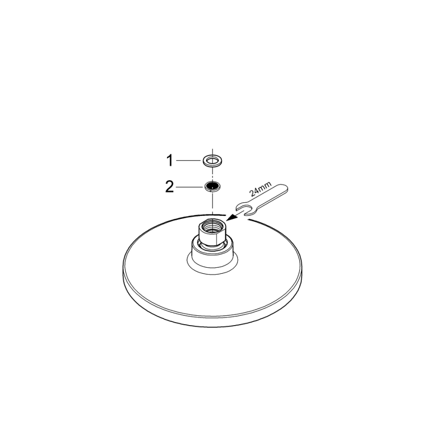 GROHE 27492000 - Deszczownica EUPHORIA COSMOPOLITAN O 180 mm chrom błyszczący