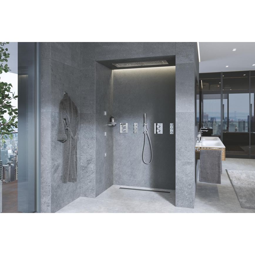 GROHE 27618000 - Osłona termostatyczna GROHTHERM F błyszczący chrom