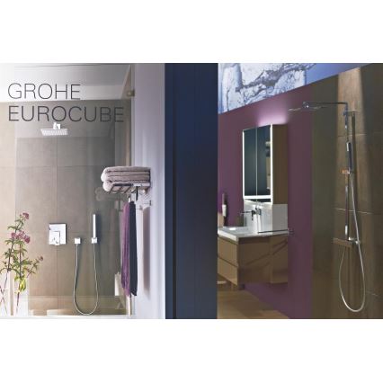 GROHE 27703000 - Zestaw prysznicowy VITALIO START 100, 1-strumieniowy, 1250 mm, błyszczący chrom
