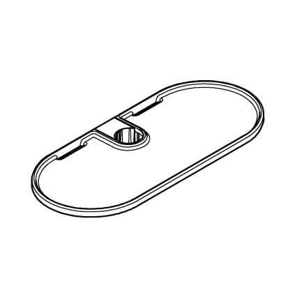 GROHE 27725001 - Półka VITALIO UNIVERSAL 222 x 100 mm biała