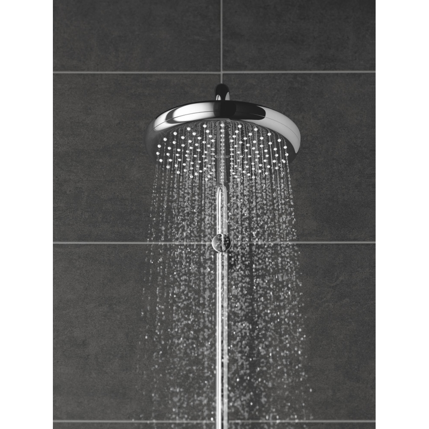 GROHE 27922001 - Zestaw prysznicowy z baterią termostatyczną TEMPESTA COSMOPOLITAN 210 błyszczący chrom